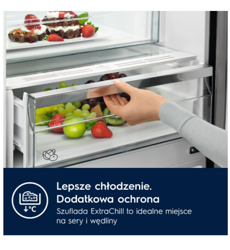 Lodówka do zabudowy Electrolux E8MNCC18S Cooling 360° 800 MultiSpace 177,2 cm 2