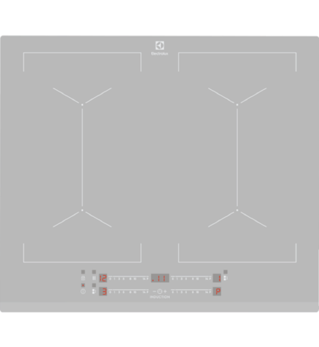 Płyta indukcyjna Electrolux EIV64440BS MultipleBridge 600 SLIM-FIT 60 cm