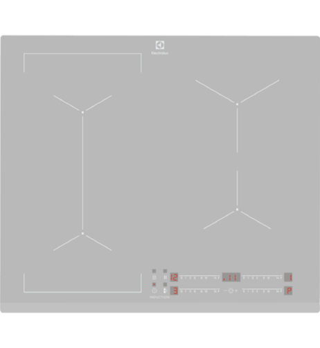 Płyta indukcyjna Electrolux EIV63440BS Bridge 600 SLIM-FIT 60 cm