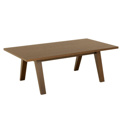 Stolik kawowy A-Line - Fornir dębowy dymny Fornir dębowy podstawowy dymny 130x70x45 cm