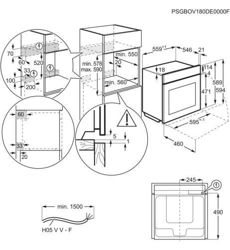 Piekarnik parowy Electrolux EOB7S31Z SteamBoost 800